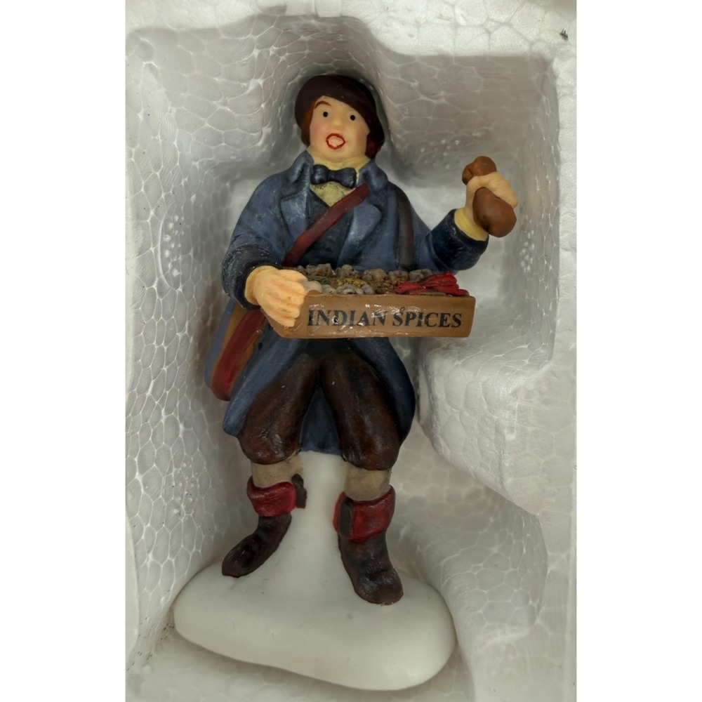 Department 56 Dickens Village Get Your Spices 'Ere! Porcelain Figure #56.58597
